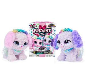 lot 6895 image: Present Pets, Fairy Interactive Surprise Plush Puppy
