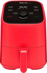 lot 6912 image: Instant 2Qt Vortex Mini Air Fryer,Red