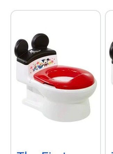 lot 6998 image: Tomy Disney Mickey Mouse ImaginAction Potty and Trainer Seat