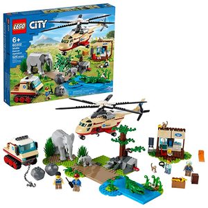 lot 7021 image: LEGO City Wildlife Rescue Operation kit