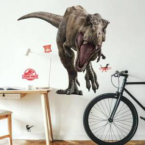 lot 7028 image: RoomMates Jurassic World 2 T-Rex Wall Decal