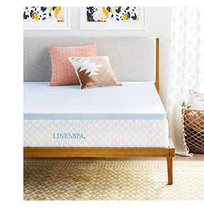 lot 7038 image: Linenspa Gel Mattress Topper,Full