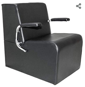 lot 7060 image: Chromium Professional Platform Dryer Chair
