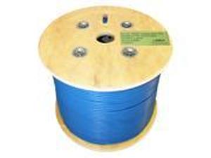 lot 7062 image: Elite Cat6a Shielded Riser (CMR), 1000ft, 650MHz, 23AWG, FUTP, Solid Pure Copper, Rated 10G, Bulk Ethernet Cable Reel, Blue