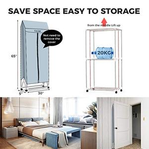 lot 7075 image: Cocold Portable Clothes Dryer, 1000W Quick Drying Clothes Rack