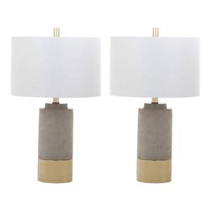 lot 7079 image: Safavieh Modern Gradient Table Lamps,Set of 2