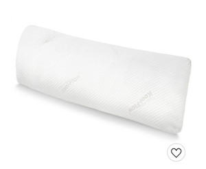 lot 7094 image: Snuggle-Pedic Full Body Pillow, White