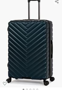 lot 7102 image: Kenneth Cole Reaction Womens Madison Square Hardside Emerald, 28-Inch luggage
