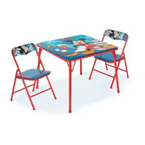 lot 7104 image: Mikey mouse activity table and chair set
