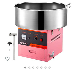 lot 7108 image: VBenlem Commercial Cotton Candy Machine, Pink