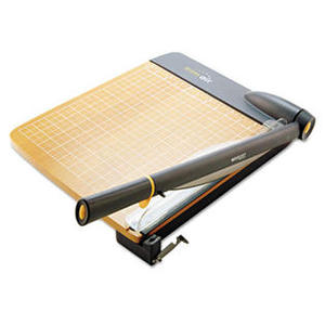lot 7115 image: Westcott TrimAir Guillotine Trimmer with Microban Protection, Wood
