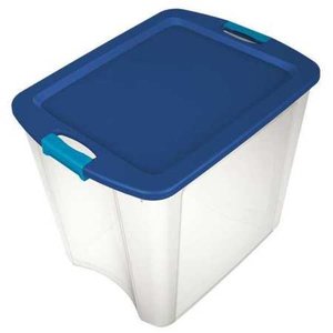 lot 7116 image: STERILITE ClearBlue Storage Totes