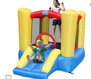 lot 7118 image: Action Air Bounce House, Toddler Inflatable Bounce House With Blower&nbsp