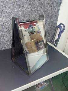 lot 1298 image: Commercial shoe mirror