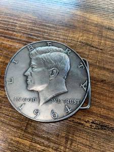 lot 1349 image: Neat belt buckle 1964 Liberty