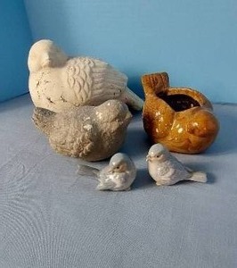 lot 32688 image: Bird Decor, 5 pcs