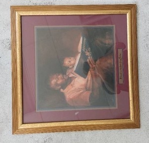 lot 32779 image: Beloved is the face of My Father by Home Interior