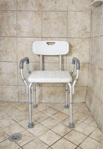 lot 3012 image: Essential Medical Supply Shower Bench with Arms