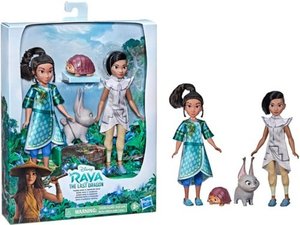 lot 3080 image: Disney Princess - Disneys Raya and The Last Dragon Young Raya and Namaari Pack