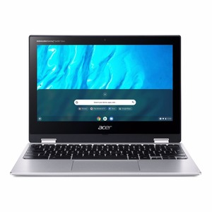 lot 3102 image: Acer Chromebook Spin 311 CP311-3H-K23X - Flip design MT8183  2 GHz - Chrome OS - 4 GB RAM - 32 GB eMMC - 11.6 AHVA touchscreen 1366 x 768 (HD) - Mali-G72 MP3 - Wi-Fi 5, Bluetooth - pure silver - kbd US