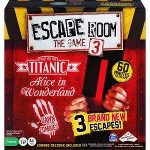 lot 3103 image: Escape Room Version 3 Board Game, for Adults and Kids Ages 16 and up