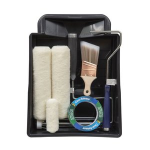 lot 3115 image: Shur-Line Better 8-Piece Lint Free Knit Full Room Paint Tray Set