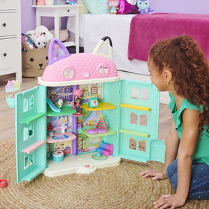 lot 3135 image: DreamWorks Gabbys Dollhouse, Purrfect Dollhouse Playset