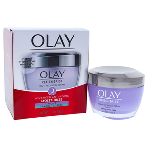 lot 3601 image: Olay Regenerist Night Recovery Cream Face Moisturizer, 1.7 oz