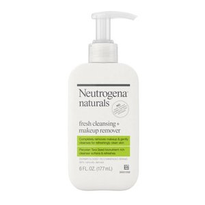 lot 3606 image: 3 PACK Neutrogena Naturals Fresh Face Cleanser  Makeup Remover, 6 fl. oz