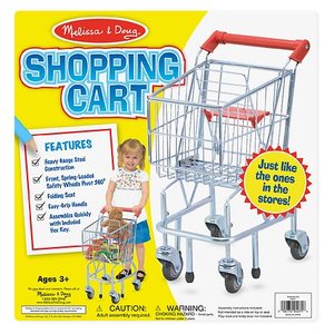 lot 3626 image: Melissa & Doug Grocery Shopping Cart in Grey at Nordstrom