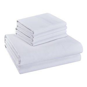 lot 3653 image: Hotel Style 800-Thread-Count Cotton Rich Sateen Weave Sheet Set, Multiple Colors