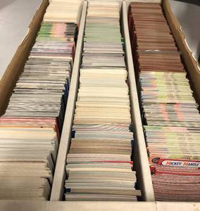 lot 108 image: Three Row Box of Mixed Sports Cards - Almost 3,000 Cards