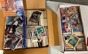 lot 115 image: Huge Lot of Unsearched Sports Cards - Baseball, Football, Basketball - Over 7,000 Cards