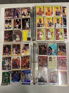 lot 119 image: Two Binders Full of Basketball Cards - Mostly Modern From the Last Few Years