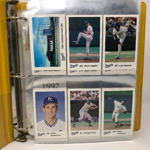 lot 34 image: Collection of Kansas City Royals Police Trading Cards Ranging 1993 to 2004