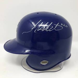 lot 35 image: Signed Frank White Kansas City Royals Mini Helmet with James Spence Authentication & Acrylic Stand