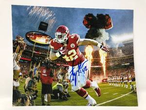 lot 41 image: Signed Anthony Sherman Kansas City Chiefs #42 Photograph Shermanator