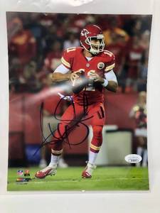 lot 47 image: Signed Alex Smith Kansas City Chiefs 8x10 Photograph with James Spence Authentication