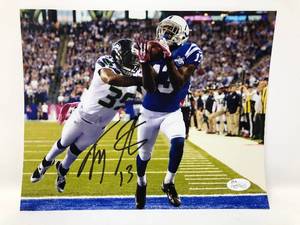 lot 59 image: Signed T.Y. Hilton Indianapolis Colts 8x10 Photograph with James Spence Authentication