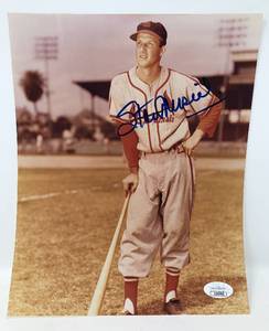 lot 63 image: Signed Stan Musial 8x10 Photograph St Louis Cardinals with James Spence Authentication
