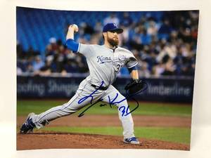 lot 68 image: Signed Luis Ortega Kansas City Royals Autographed 8x10 Photograph