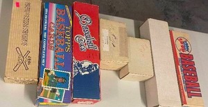 lot 131 image: Lot of Seven Complete Sets - 1987, 1988 Opening Day, 1990 Donruss - 1989 Topps, 1992 Topps Big, 1992 Toppps - 1990 Fleer