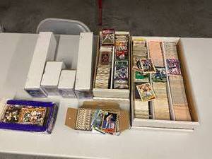lot 148 image: Boxes Full of Mixed Sports Cards Over 7,000 Cards
