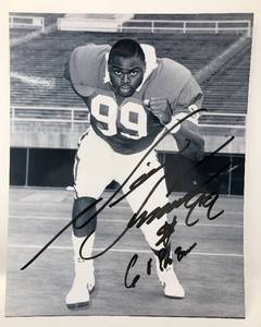lot 84 image: Signed Neil Smith 8x10 Photograph Kansas City Chiefs with 6x Pro Bowl Inscription