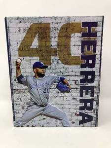 lot 205 image: New In Box Kelvin Herrera Postseason Kansas City Royals Bobblehead