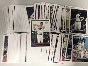 lot 282 image: Complete 2011 Topps Lineage Baseball Card Set - Loaded with Hall of Famers Sandy Koufax, Ted Wiliams, & More - Freddie Freeman Rookie