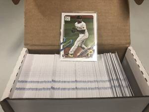 lot 283 image: Complete 2021 Topps Series 2 Baseball Card Set #331-660 - 330 Total Baseball Cards with KeBryan Hayes Rookie Card