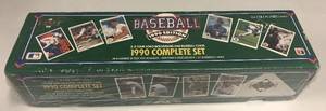 lot 287 image: Complete 1990 Upper Deck Factory Sealed 800 Baseball Trading Cards - Factory Set