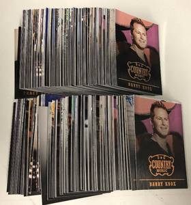 lot 310 image: Two Complete 2013 Panini Country Music Trading Card Set #1-100 - 200 Total Cards