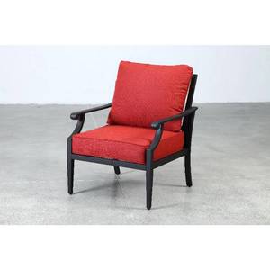 lot 6458 image: Hampton Bay Braxton Park Metal Patio Lounge Chairs (SET OF 2)